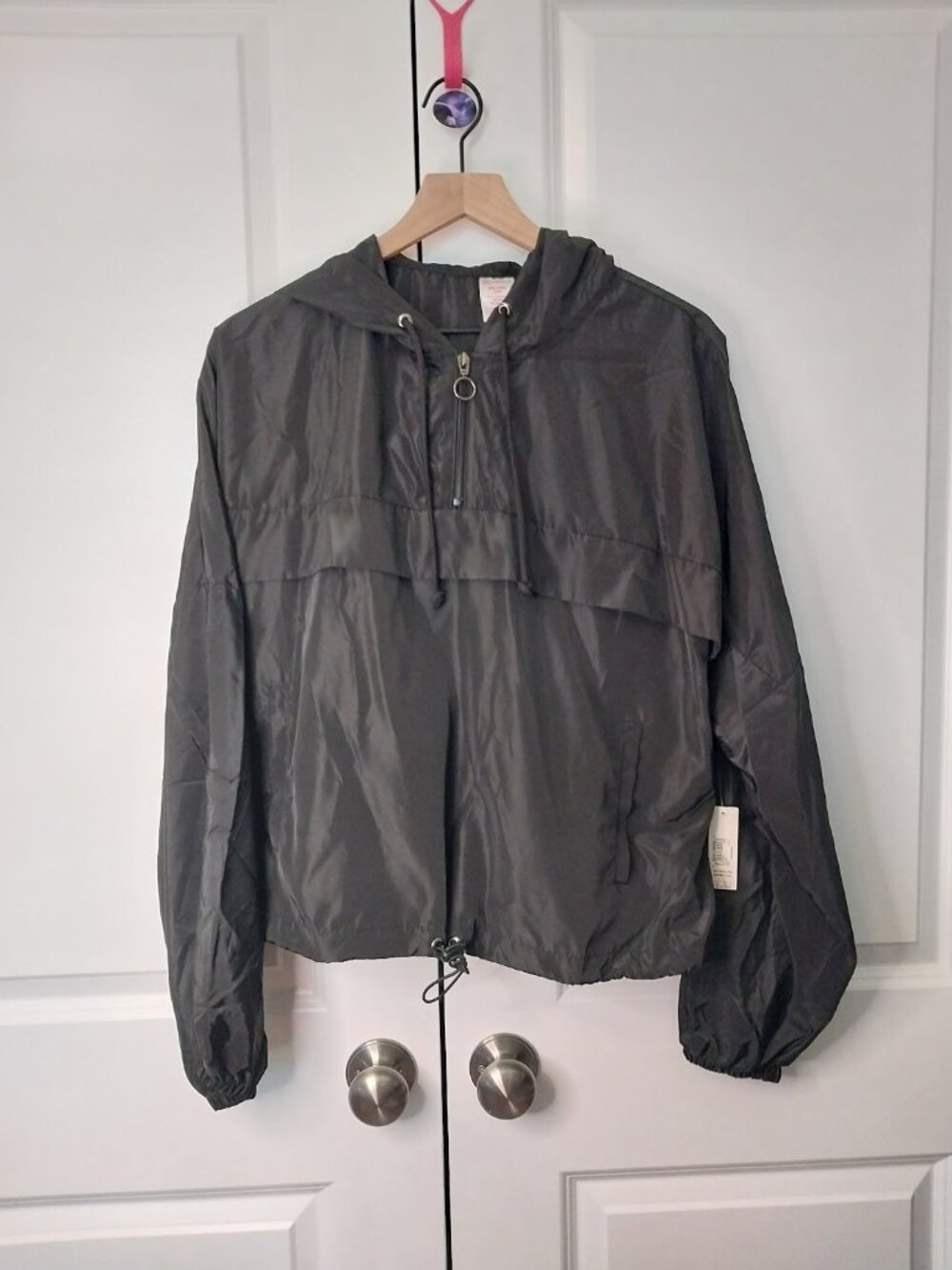 No Boundaries juniors windbreaker jacket